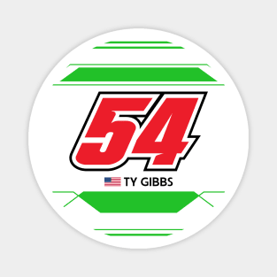 Ty Gibbs #54 2023 NASCAR Design Magnet